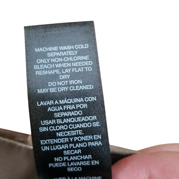 Chicos Travelers Pleated Artisan Jacket Gray Rust Red Sz 1 Medium 3/4 Sleeve - Picture 14 of 15